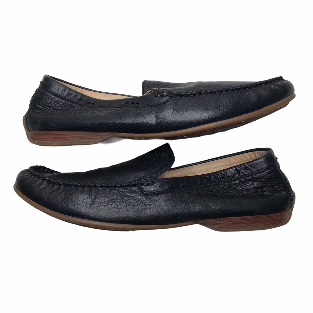 Frye Men's Leather Loafers Black Size 12 - Picture 4 of 12